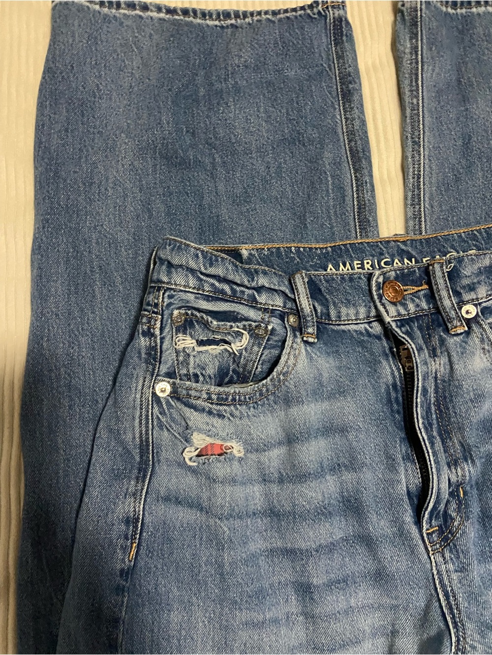 American Eagle Outfitters Medium Blue Skater Jeans - Picture 2 of 6